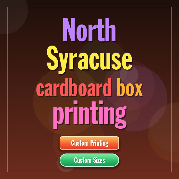 North Syracuse cardboard box printing