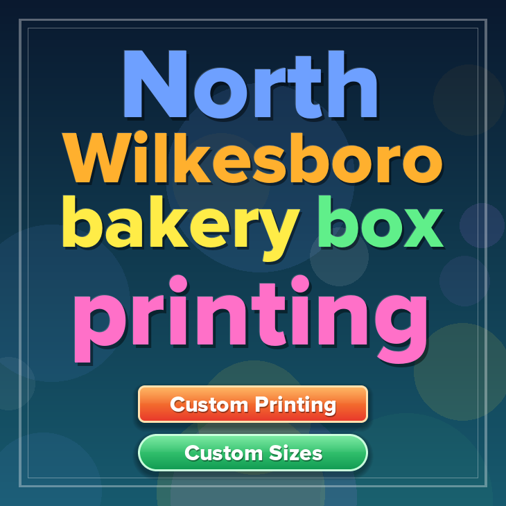 North Wilkesboro bakery box printing