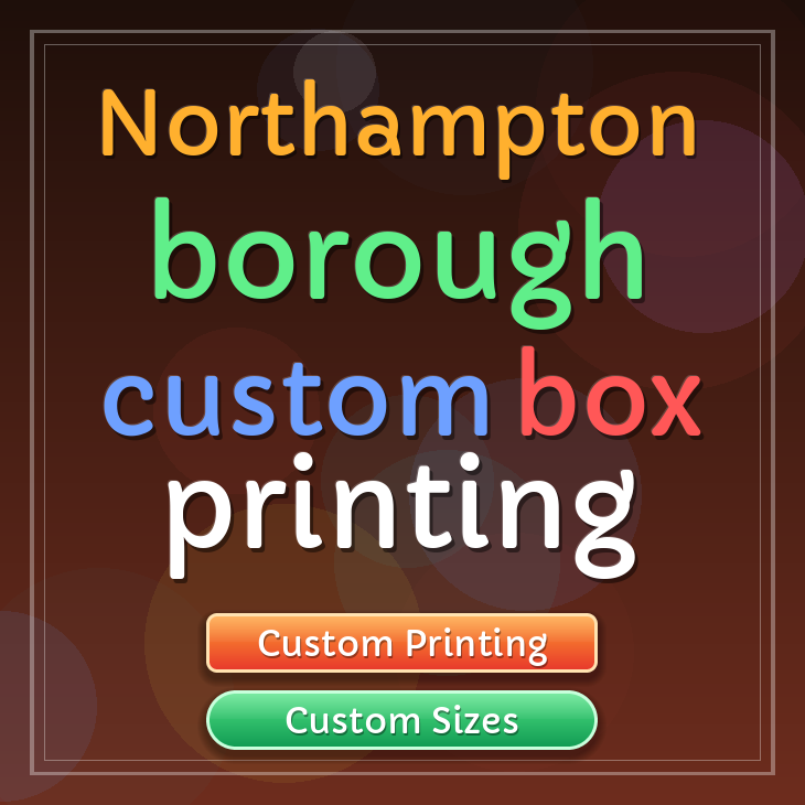 Northampton borough custom box printing