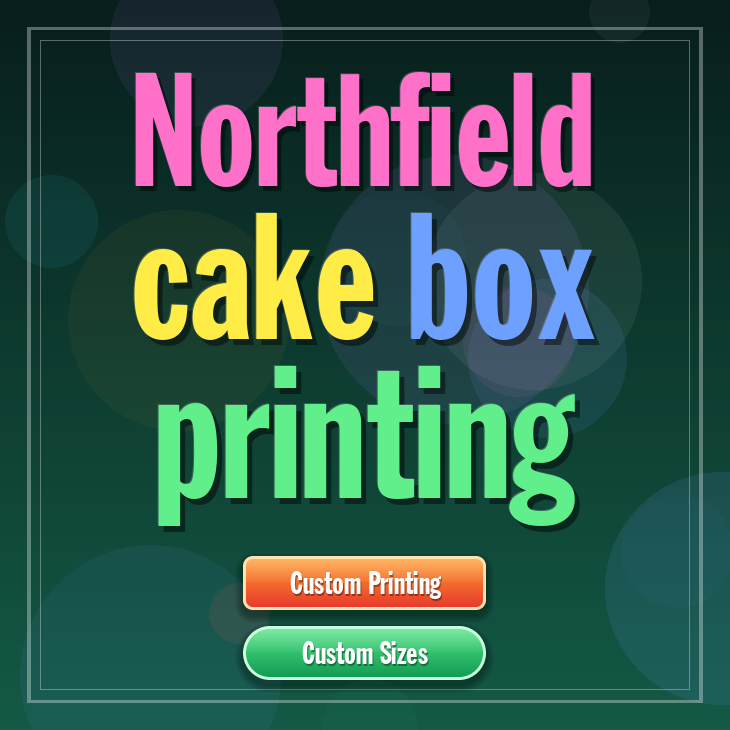Northfield cake box printing