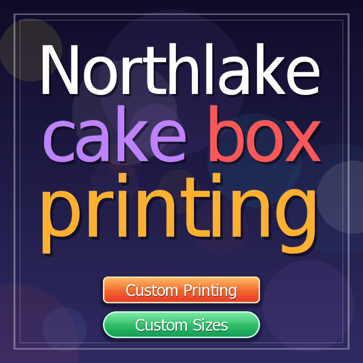Northlake cake box printing