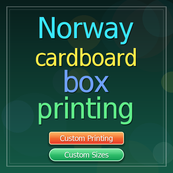 Norway cardboard box printing