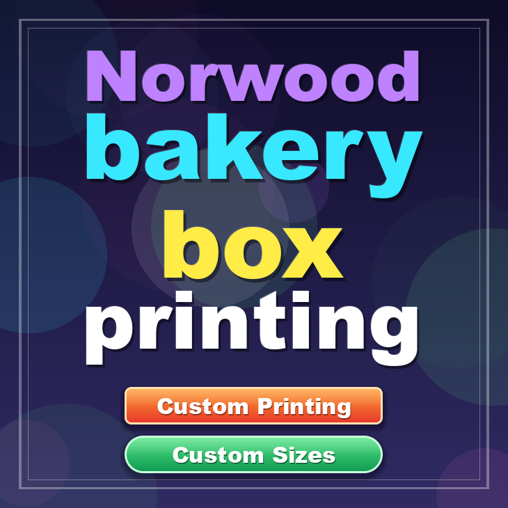 Norwood bakery box printing