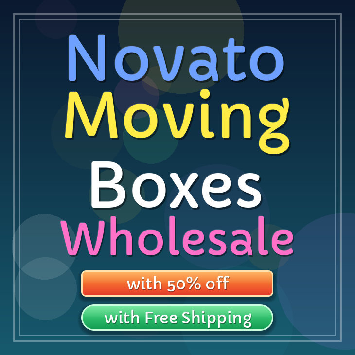 Novato moving boxes