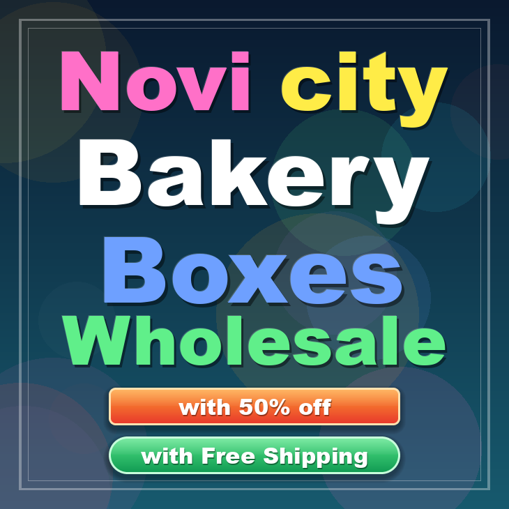 Novi City bakery boxes