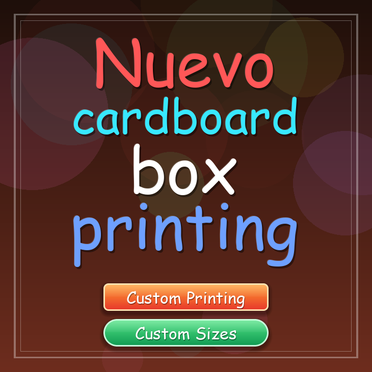 Nuevo cardboard box printing