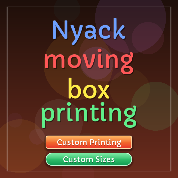 Nyack moving box printing