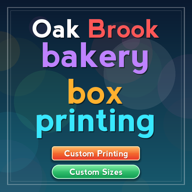 Oak Brook bakery box printing