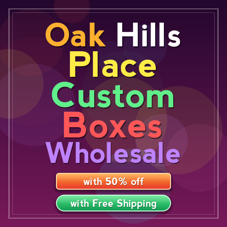 Oak Hills Place custom boxes