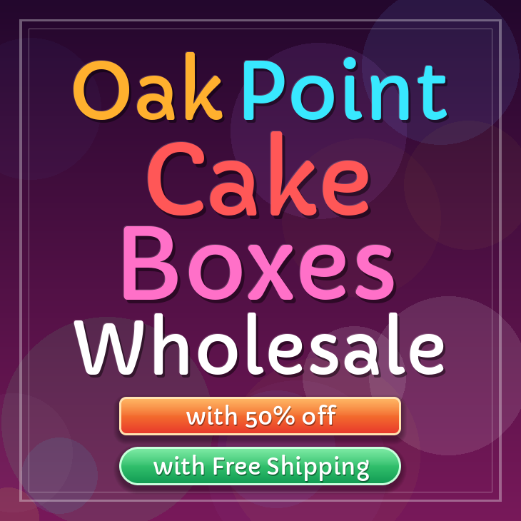 Oak Point cake boxes