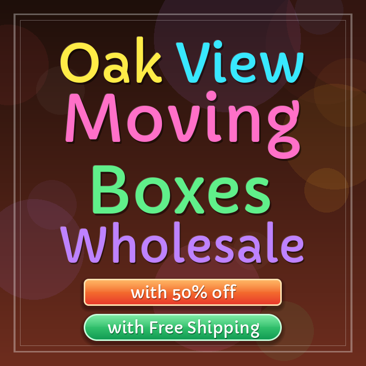 Oak View moving boxes