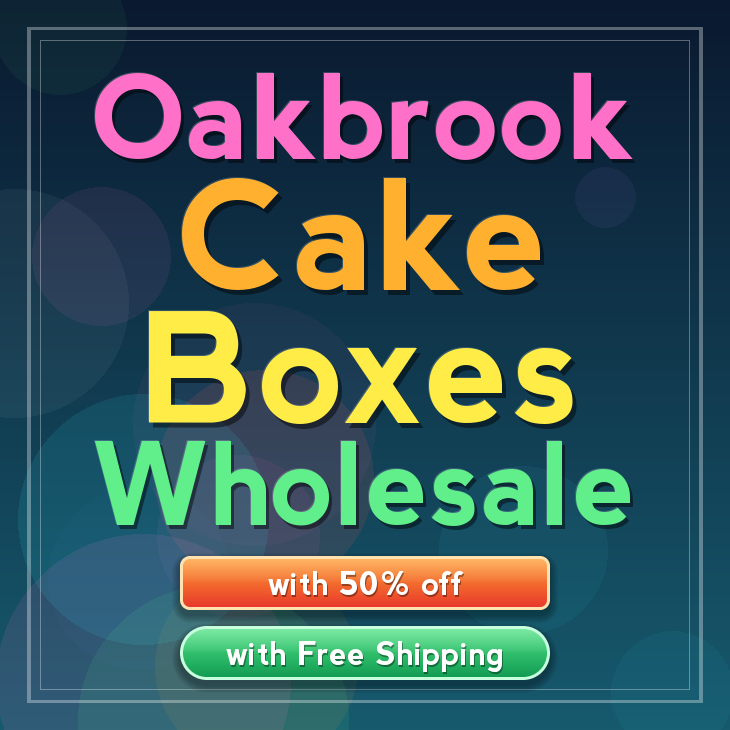 Oakbrook cake boxes