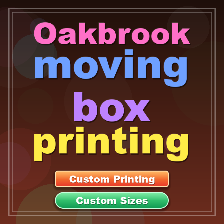 Oakbrook moving box printing