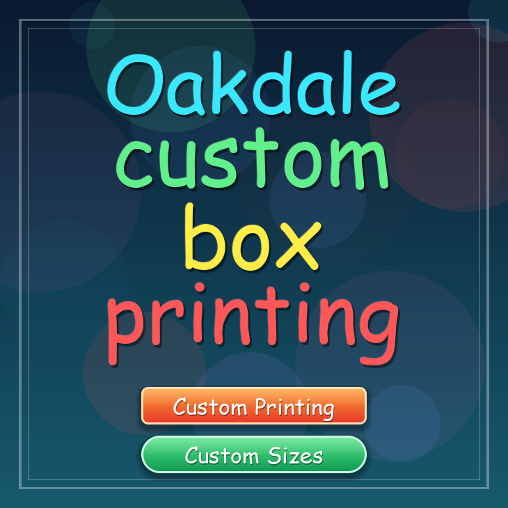Oakdale custom box printing