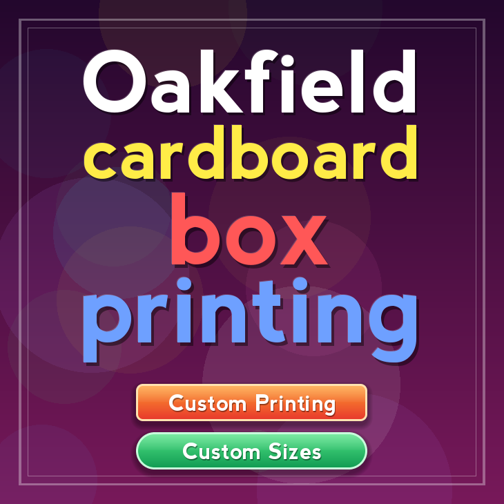 Oakfield cardboard box printing