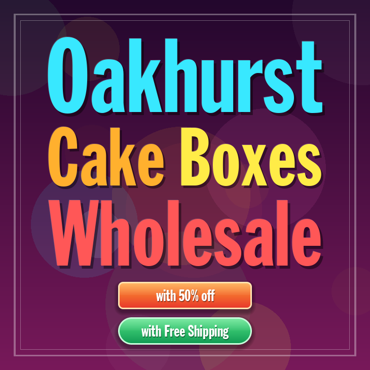 Oakhurst cake boxes