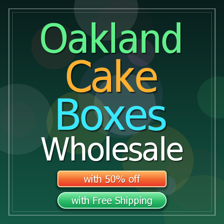 Oakland cake boxes