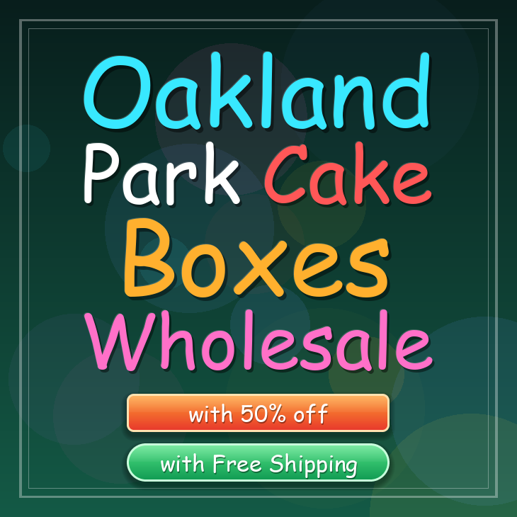 Oakland Park cake boxes