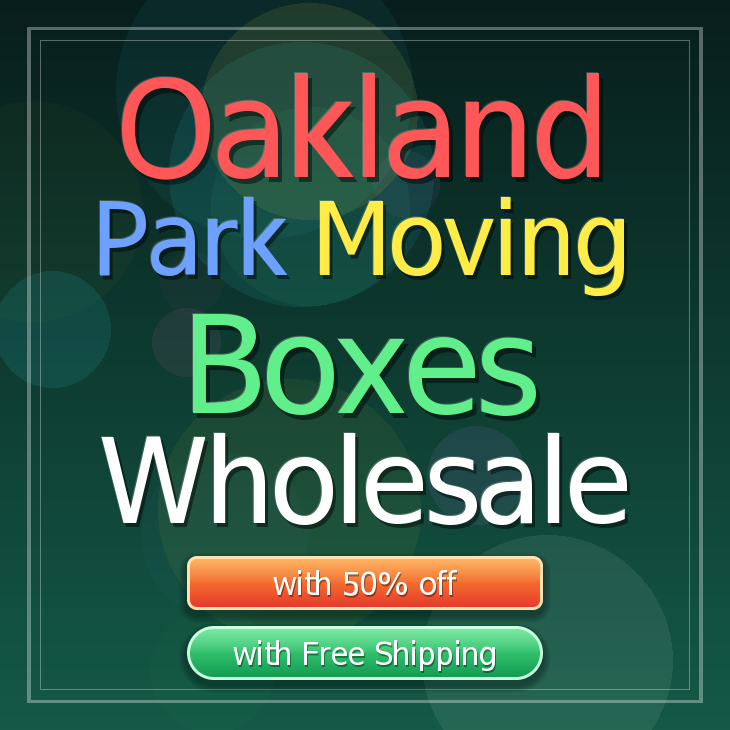 Oakland Park moving boxes
