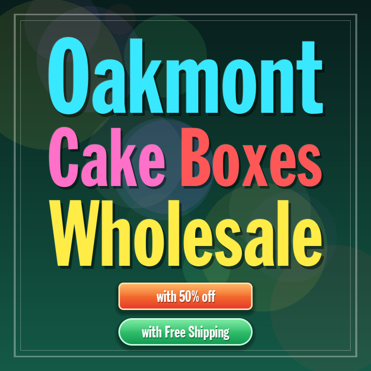 Oakmont cake boxes
