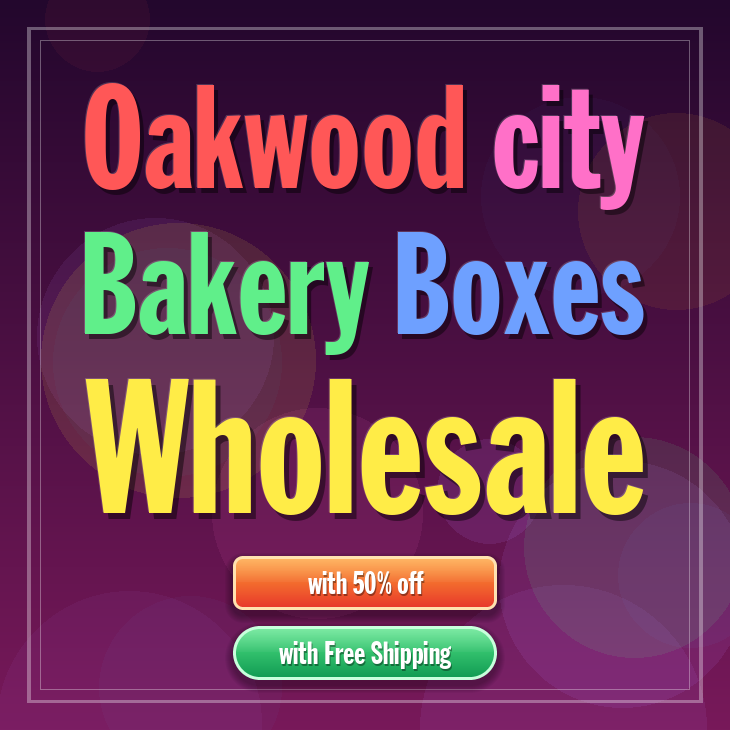 Oakwood City bakery boxes
