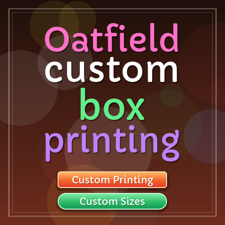 Oatfield custom box printing