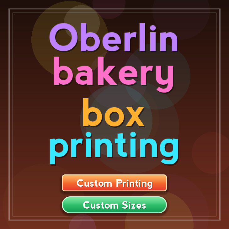 Oberlin bakery box printing
