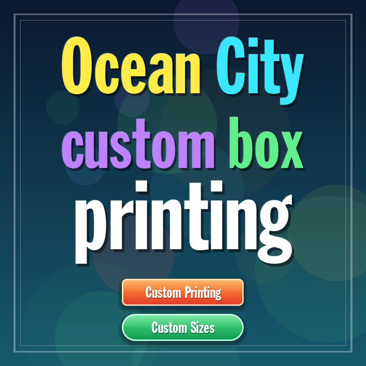 Ocean City custom box printing