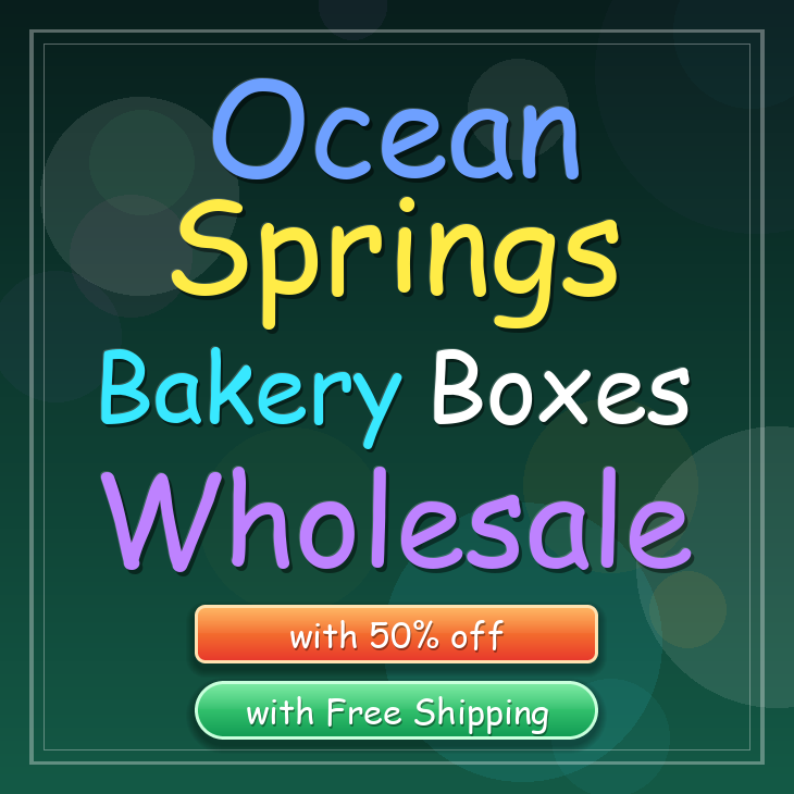 Ocean Springs bakery boxes