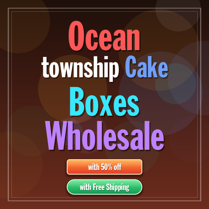 Ocean Township cake boxes