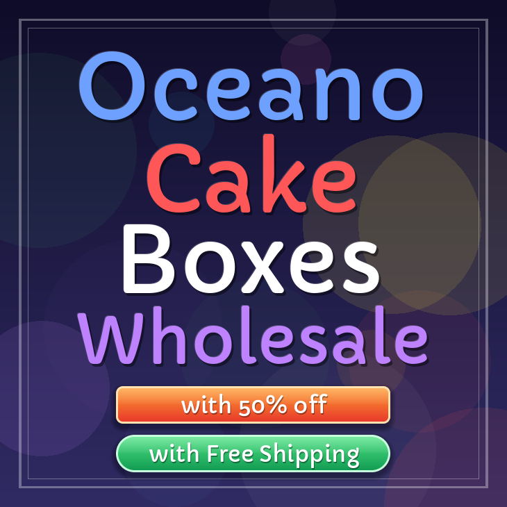 Oceano cake boxes