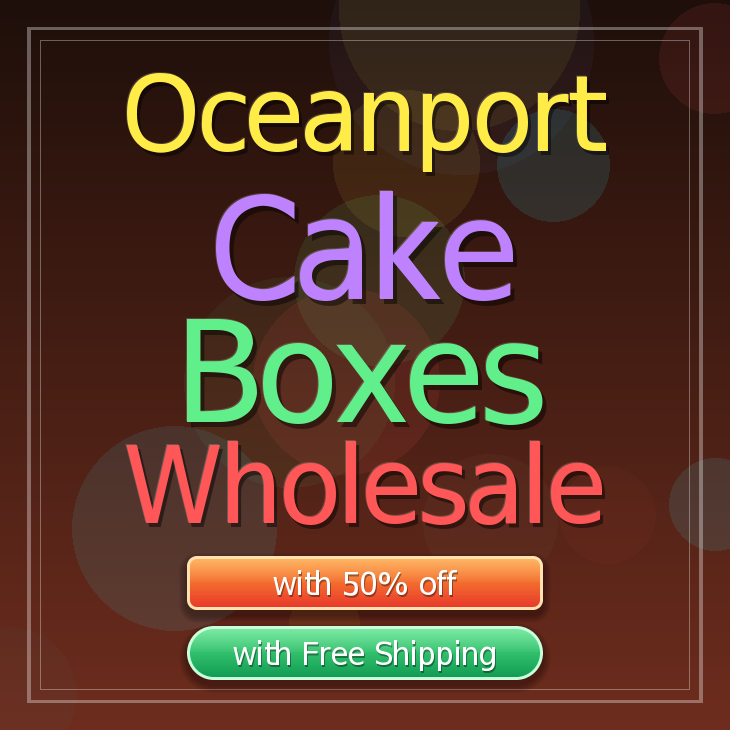 Oceanport cake boxes