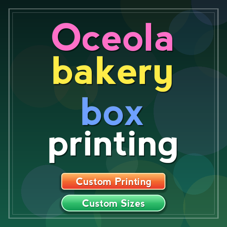 Oceola bakery box printing