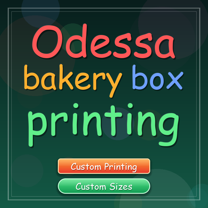 Odessa bakery box printing