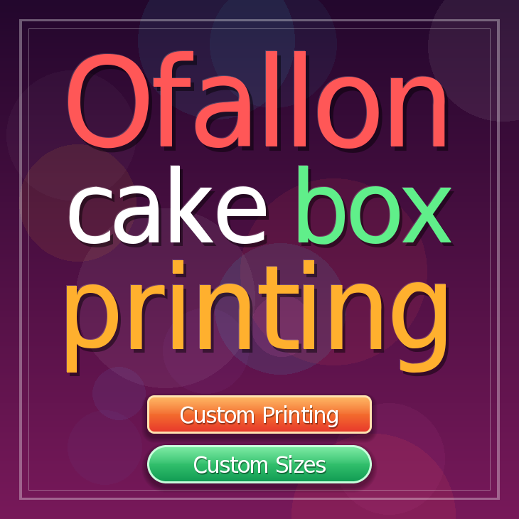 Ofallon cake box printing