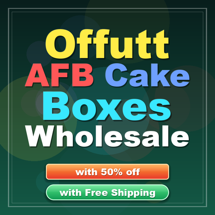 Offutt Afb cake boxes