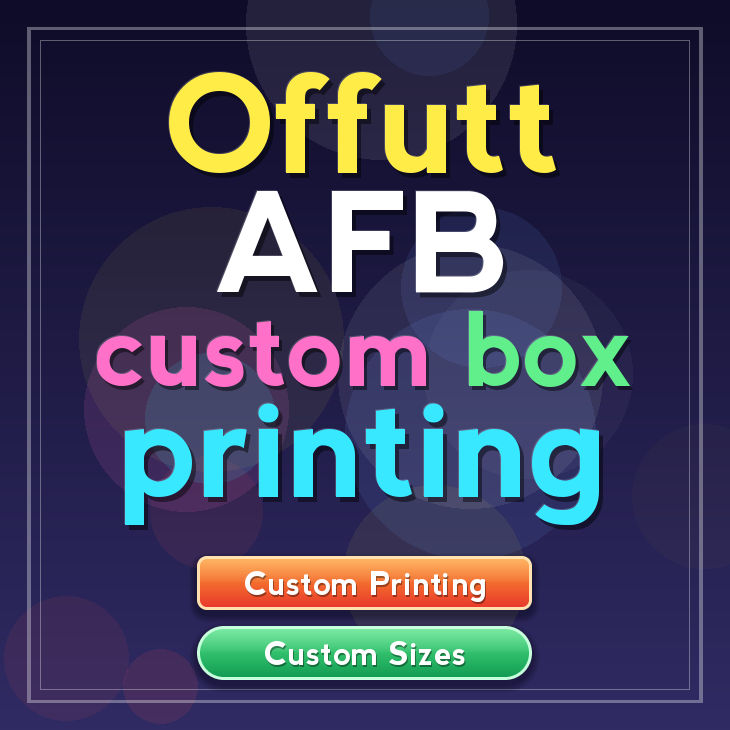 Offutt AFB custom box printing