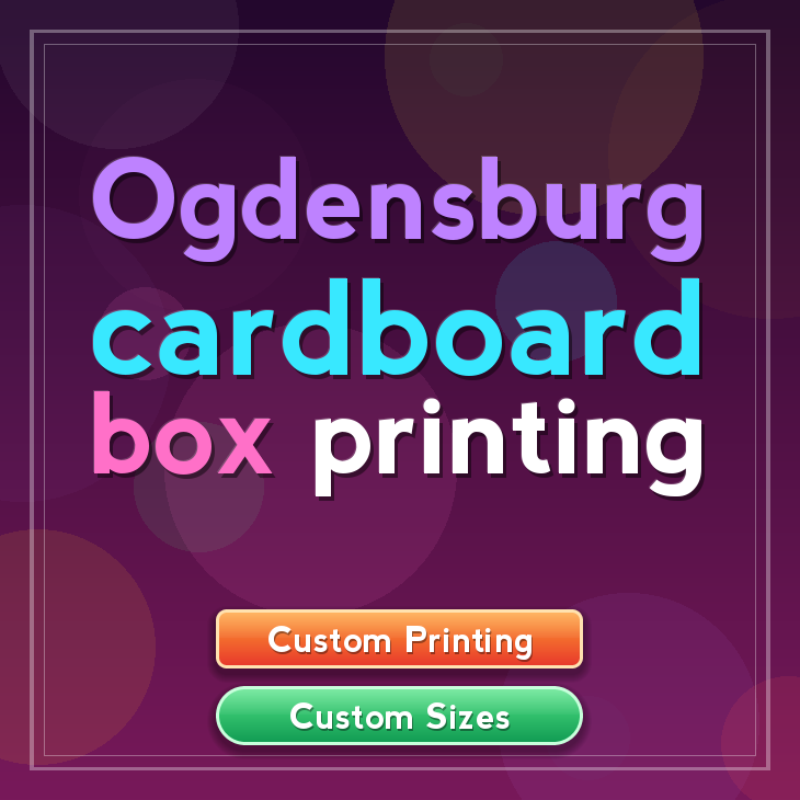 Ogdensburg cardboard box printing