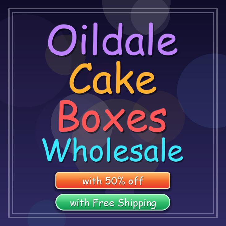 Oildale cake boxes