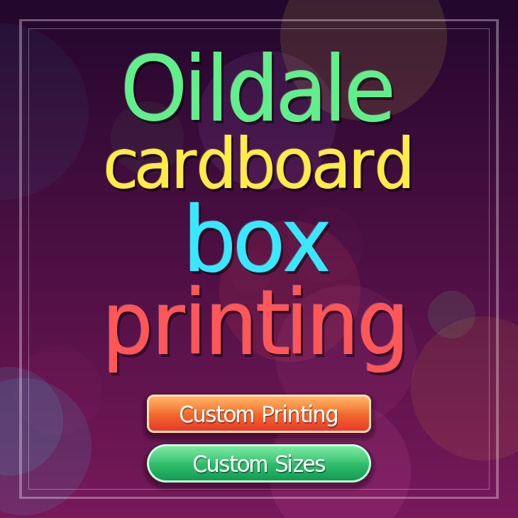 Oildale cardboard box printing