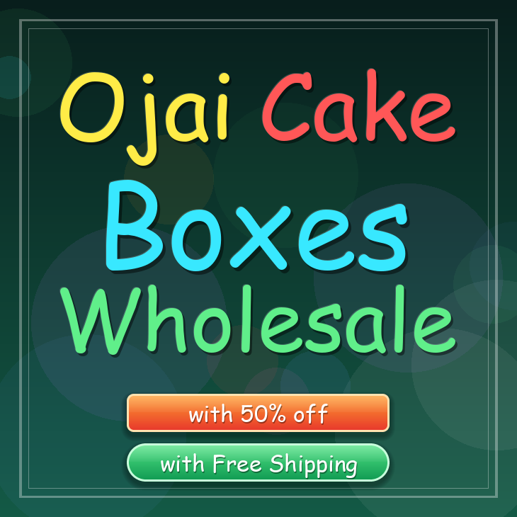 Ojai cake boxes
