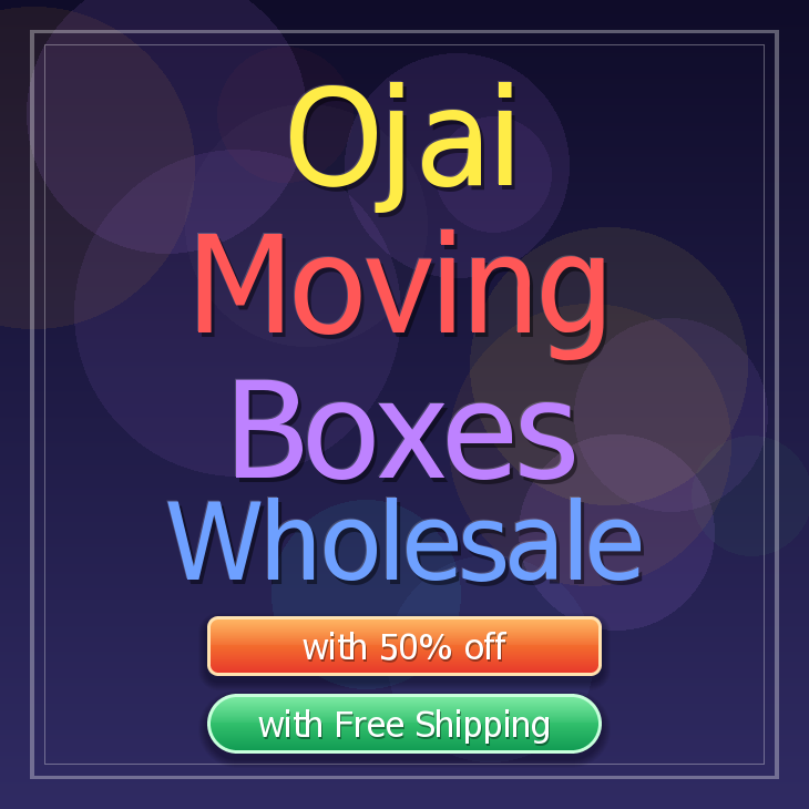 Ojai moving boxes