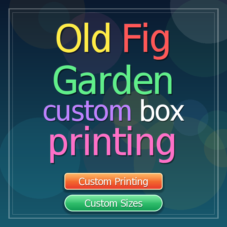 Old Fig Garden custom box printing