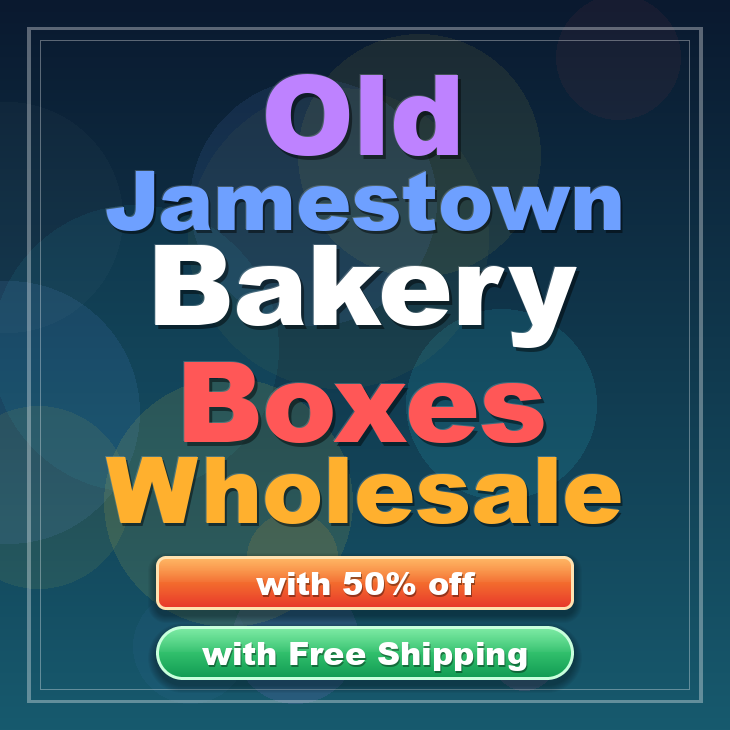 Old Jamestown bakery boxes