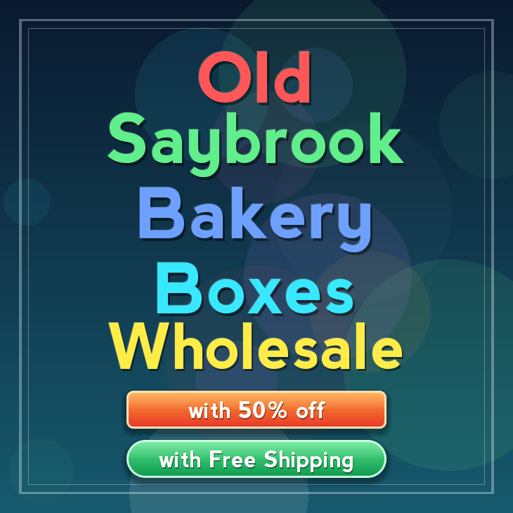 Old Saybrook bakery boxes