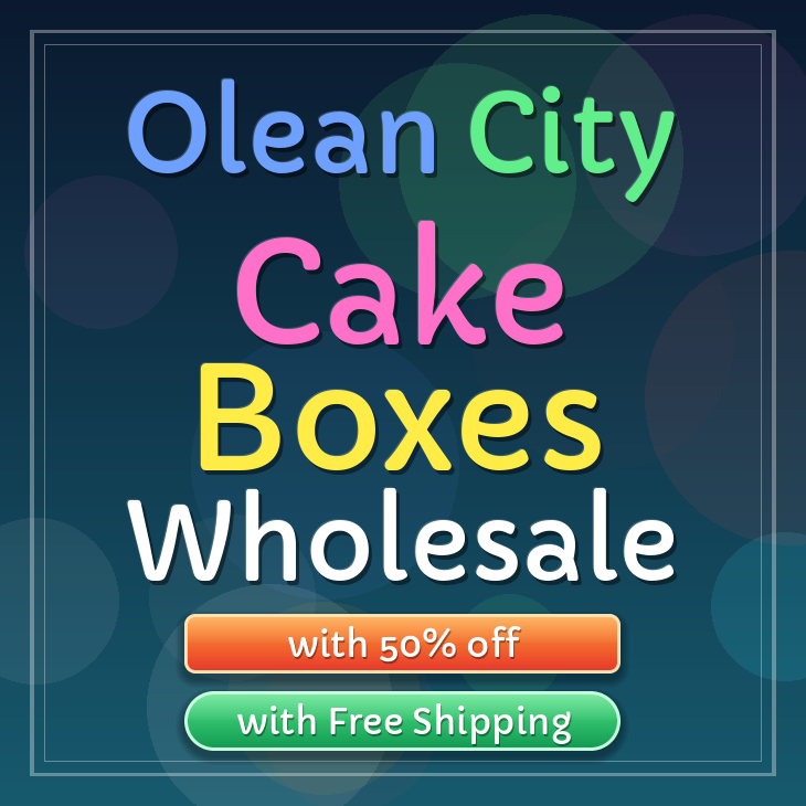 Olean City cake boxes