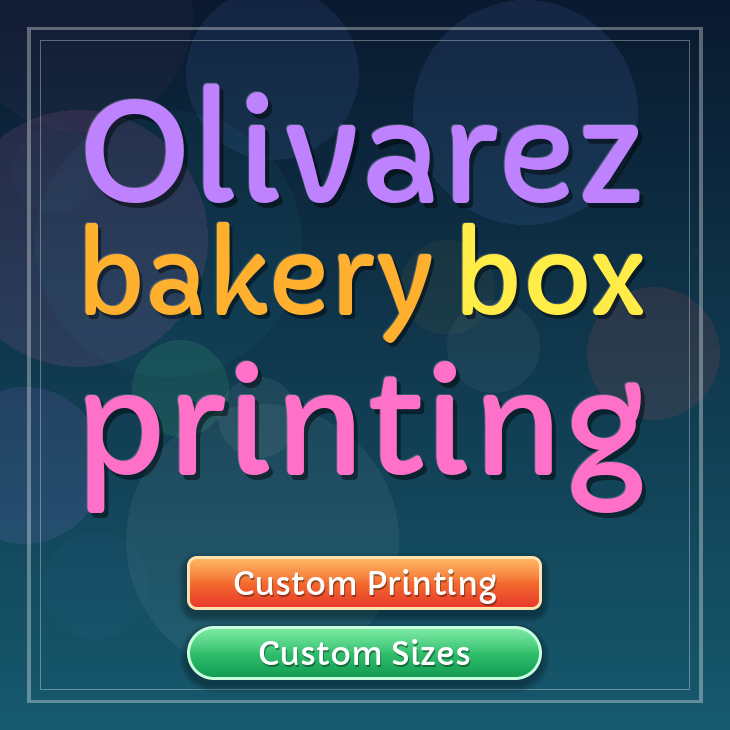 Olivarez bakery box printing