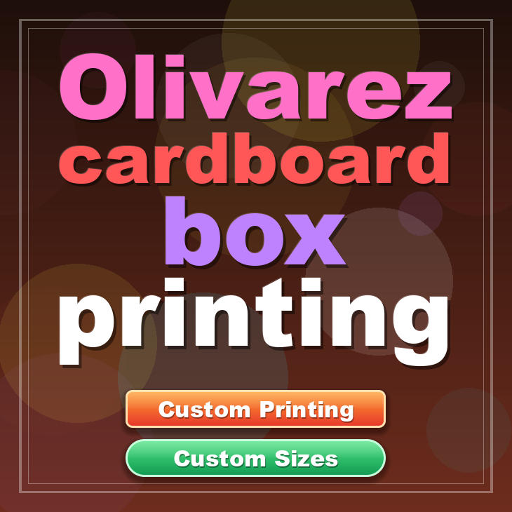 Olivarez cardboard box printing