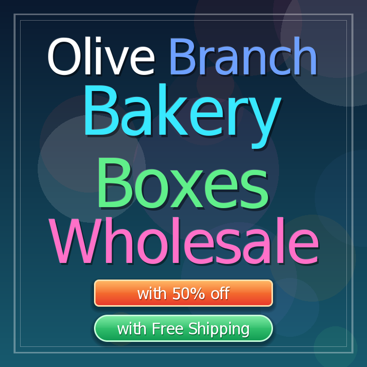 Olive Branch bakery boxes