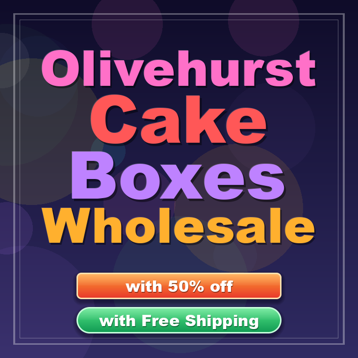 Olivehurst cake boxes